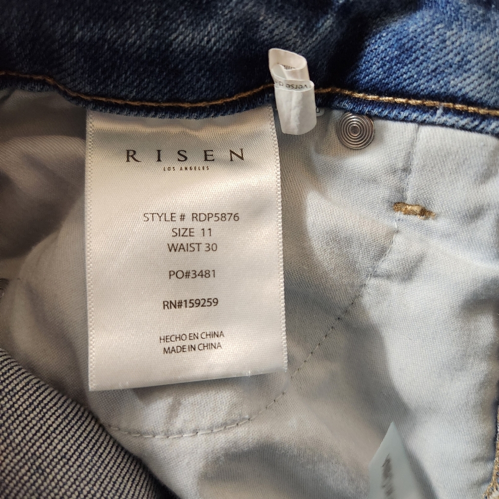 Stylish Light Blue Flare Jeans - Picture 15 of 15